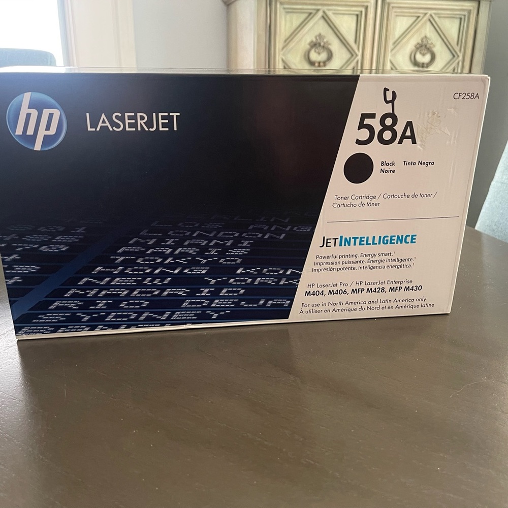 Hp laser jet 58a